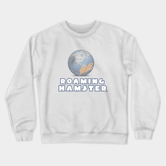 Roaming Hamster (Logo 2) Crewneck Sweatshirt by JosepiC